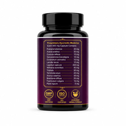 BlackBird Herbal CYST Sanjeevani – Ayurvedic PCOS & Hormonal Wellness Capsules