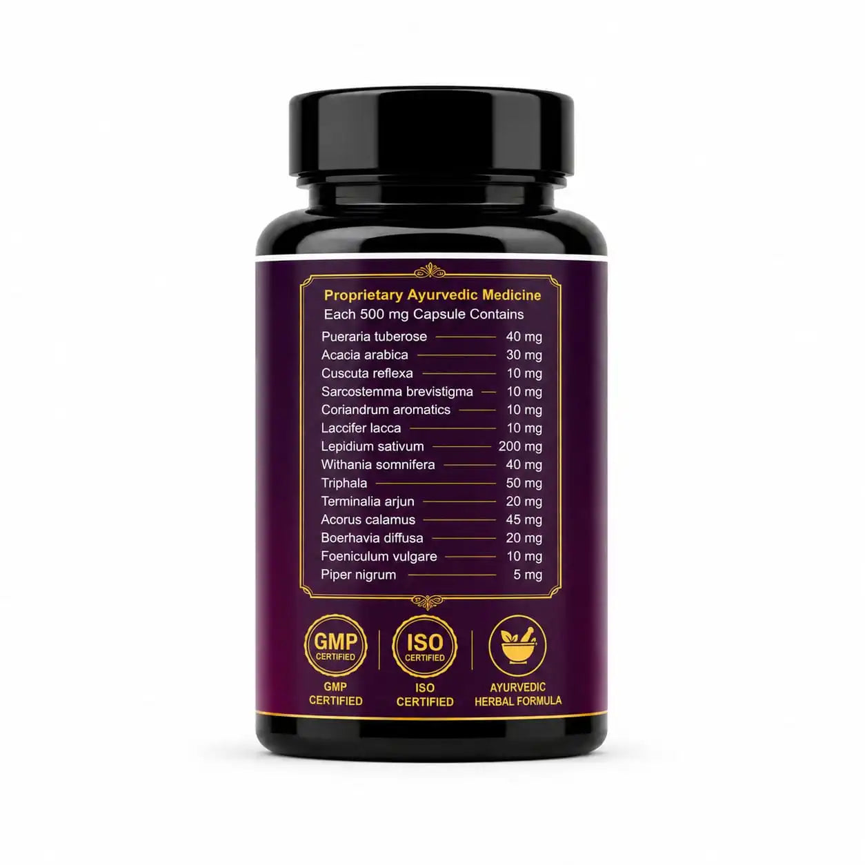 BlackBird Herbal CYST Sanjeevani – Ayurvedic PCOS & Hormonal Wellness Capsules