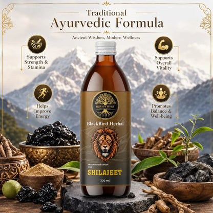 BlackBird Herbal Shilajeet 300ml